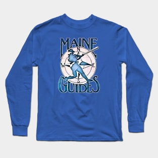 Maine Guides Baseball Long Sleeve T-Shirt